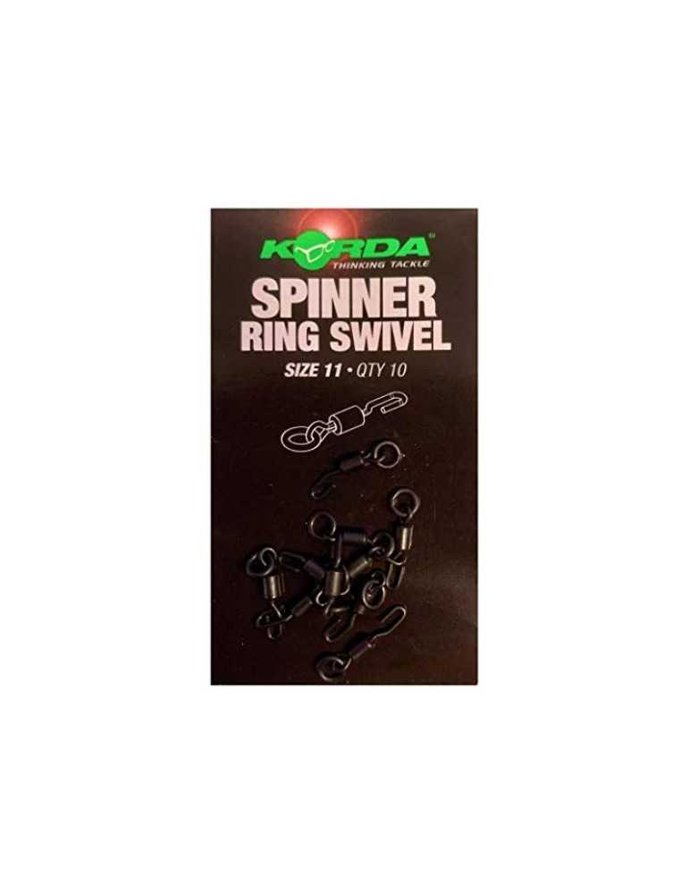 Émerillon Korda Spinner Ring Swivel Taille 11 – natusport