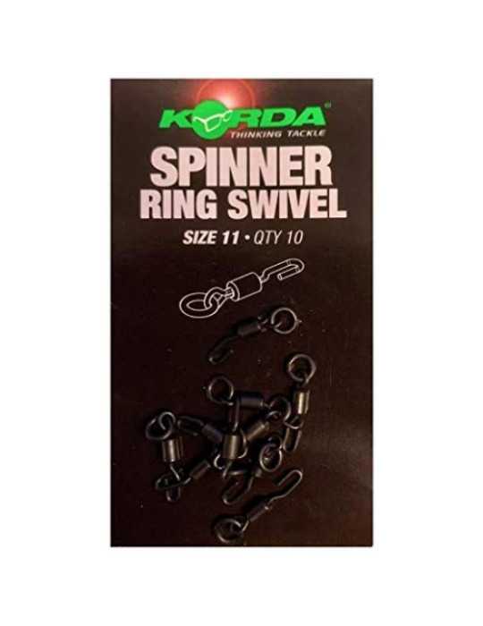 Émerillon Korda Spinner Ring Swivel Taille 11 – natusport
