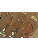 Montage Korda Hinge Rig Choddy MT Taille 4 25lb / IQ2 20lb – natusport
