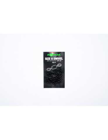 Émerillon Korda Swivel Taille 8 (20 pcs)