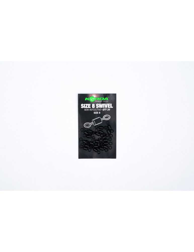Émerillon Korda Swivel Taille 8 (20 pcs) – natusport