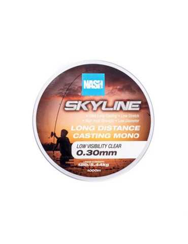 Fil Nylon Nash Skyline Mono Clear 0.30 mm 12 lb 1000 m
