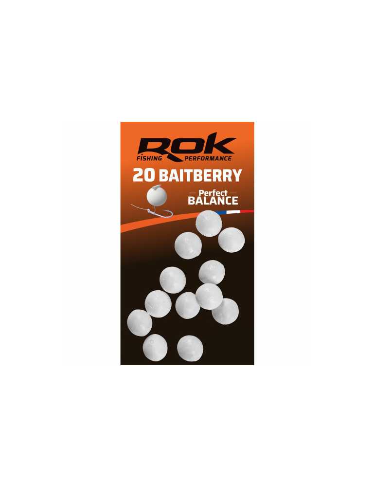 Bouillette Rok Baitberry Perfect 20 mm Blanc – natusport