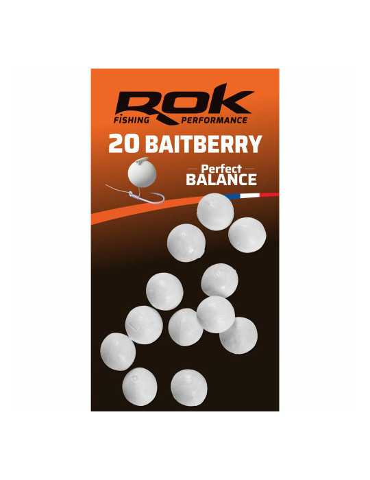 Bouillette Rok Baitberry Perfect 20 mm Blanc – natusport
