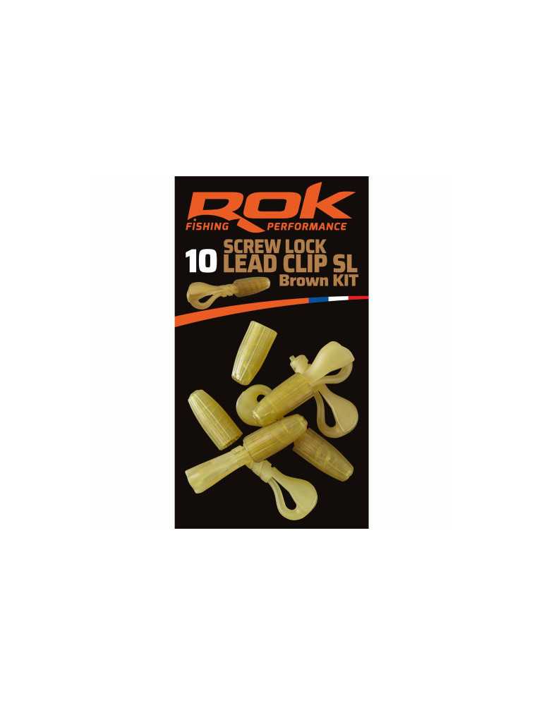 Montage ROK Fishing Clip Plomb à Visser – natusport