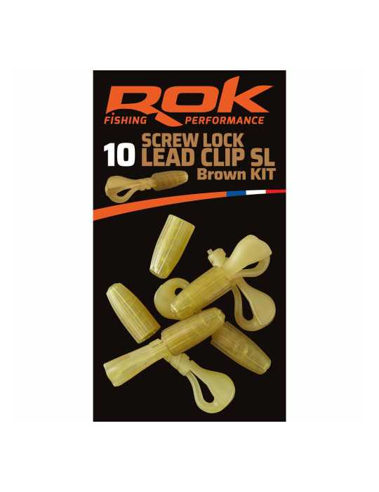 Montage ROK Fishing Clip Plomb à Visser – natusport