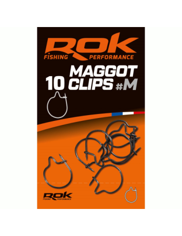 Émerillon ROK Fishing Maggot Clip Taille M