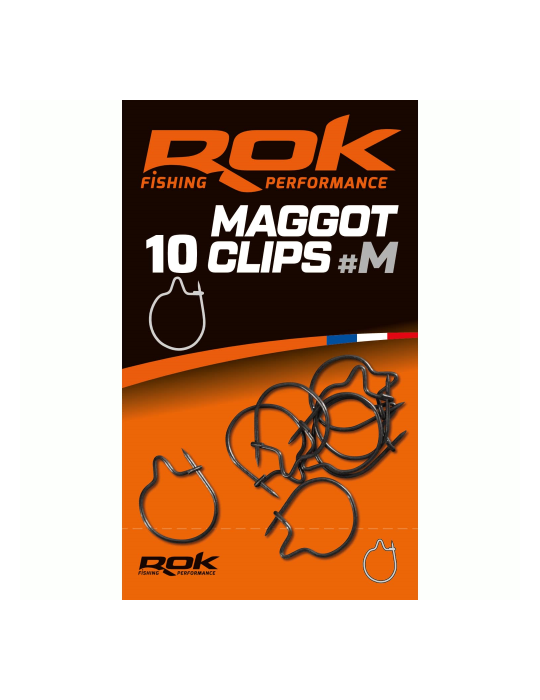 Émerillon ROK Fishing Maggot Clip Taille M – natusport