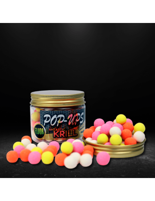 Bouillette Pop Up Gold Pro Elite Baits Antartic Krill 14mm – natusport