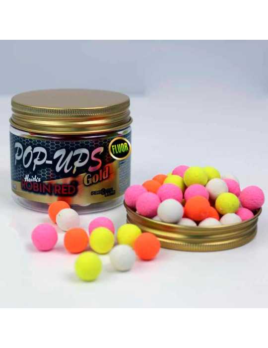 Bouillette Pop-Up Pro Elite Baits Gold Robin Red Fluor 14 mm | Natuspo – natusport