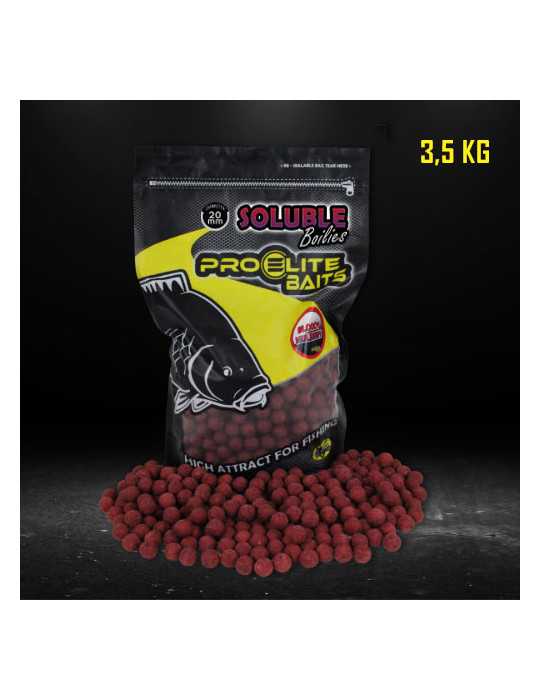 Bouillette Soluble Pro Elite Baits Bloody 20mm 3.5kg – natusport