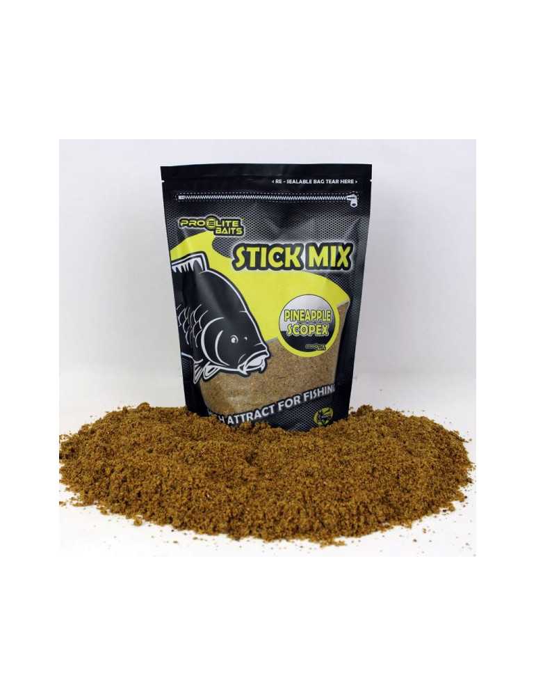 Amorce Stick Mix Pro Elite Baits Pineapple & Scopex 800g – natusport