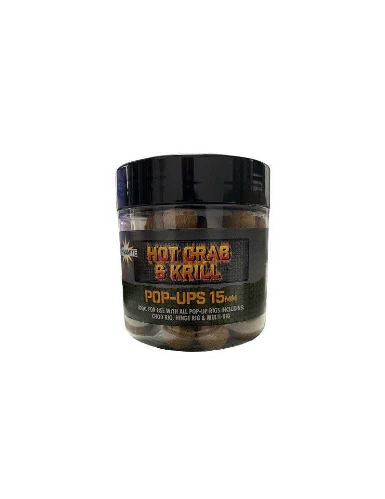 Pop Up Dynamite Baits Hot Crab & Krill 15 mm – natusport