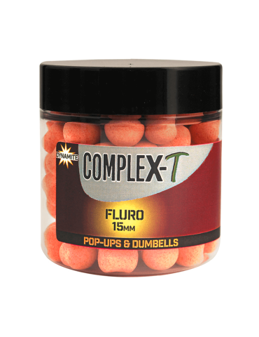 Bouillette Dynamite Baits Complex-T Fluro Pop-Ups 15mm