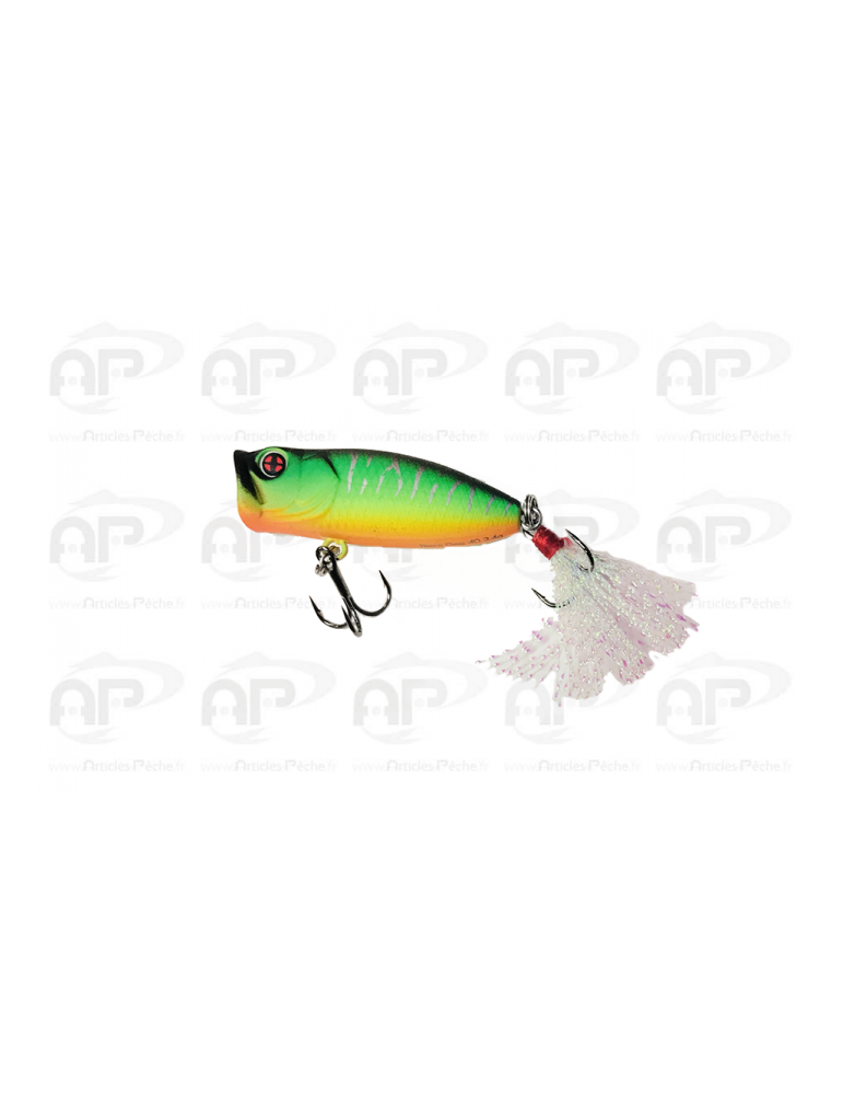 Leurre Dur Sakura Pop'N Dog 4cm Mat Tiger – natusport
