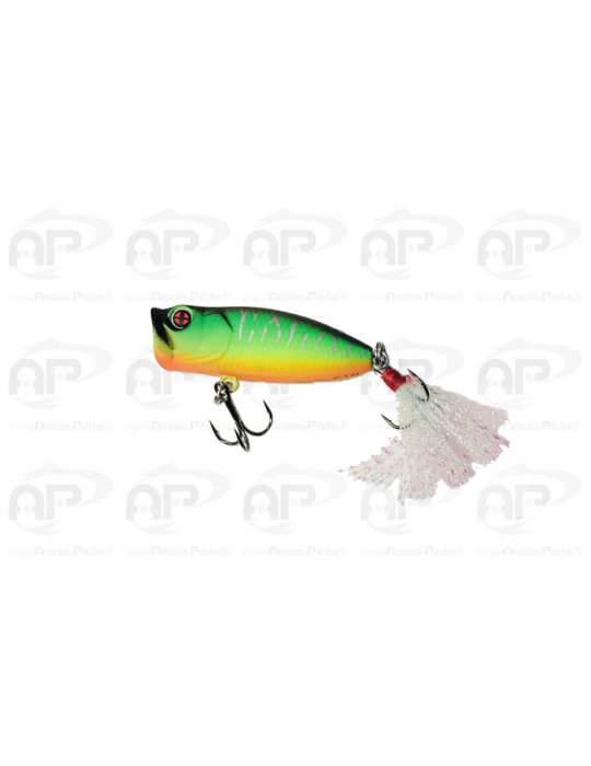 Leurre Dur Sakura Pop'N Dog 4cm Mat Tiger – natusport