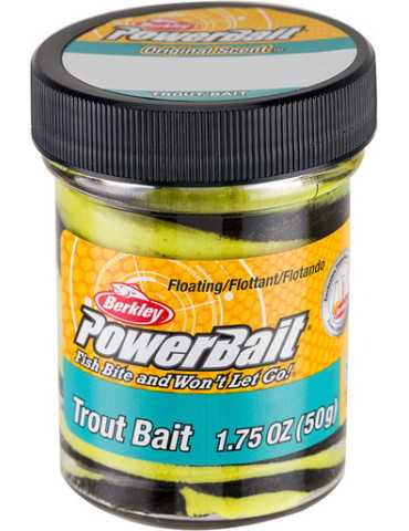 Pate a Truite Berkley PowerBait Trout Bait 1.80 oz Bumblebee | Natuspo – natusport