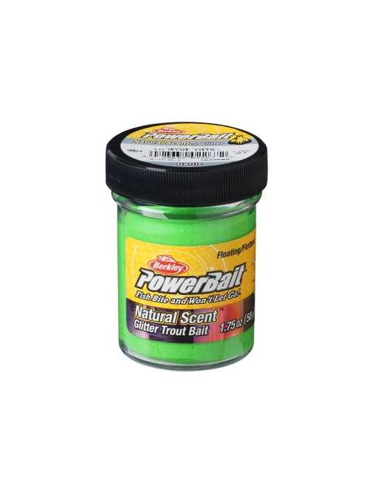Pate a Truite Berkley PowerBait Trout Bait Garlic Spring Green | Natus – natusport