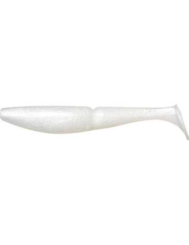 Leurre Souple Sawamura One Up Shad 4" Silky White