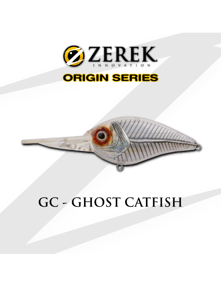 Leurre Dur Zerek Colossal Ruby Ghost Catfish