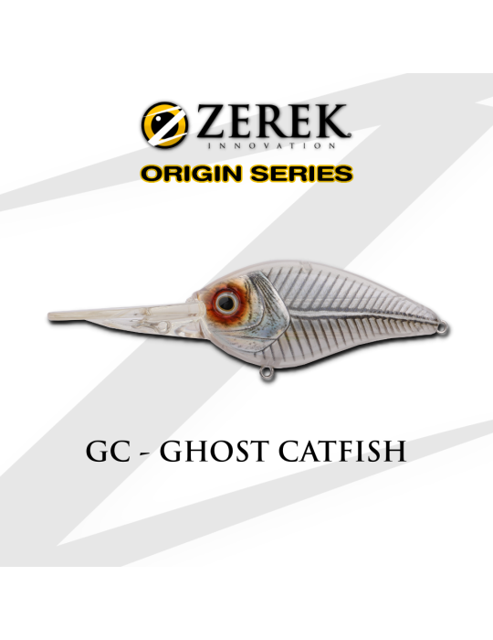 Leurre Dur Zerek Colossal Ruby Ghost Catfish