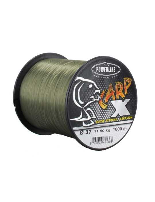 Fil Nylon Powerline CarpX Kaki 1200 m 31/100 – natusport