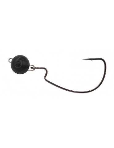 Tete Plombee Spro Rigged Bottom Black 5g 1/0 – natusport