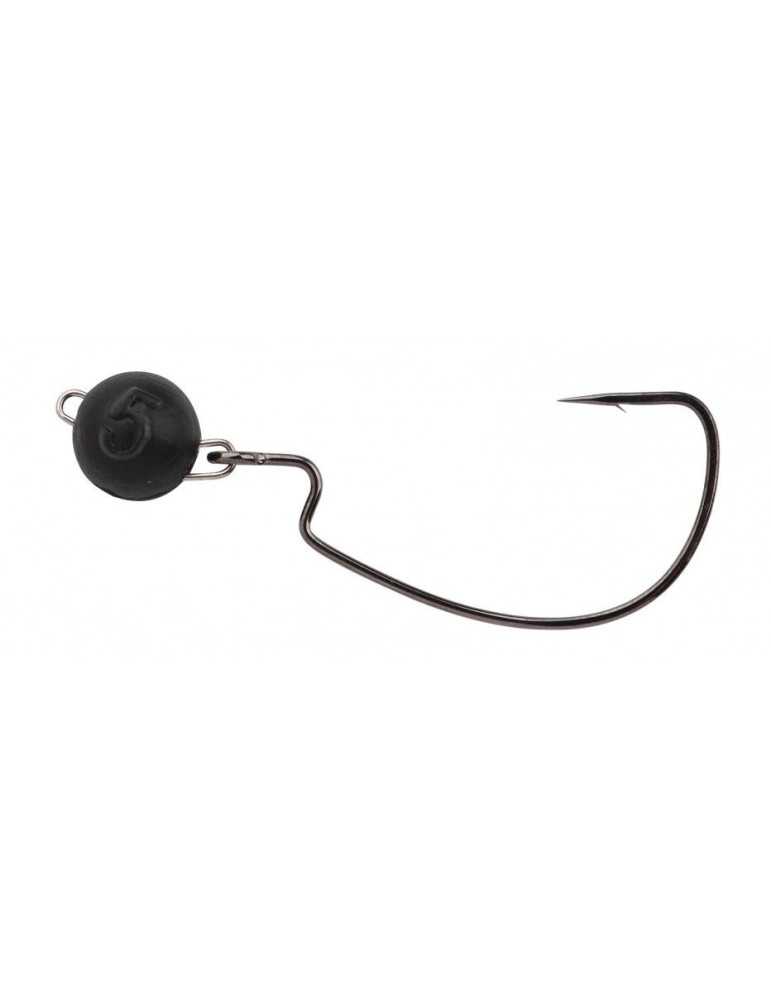 Tete Plombee Spro Rigged Bottom Black 5g 1/0 – natusport