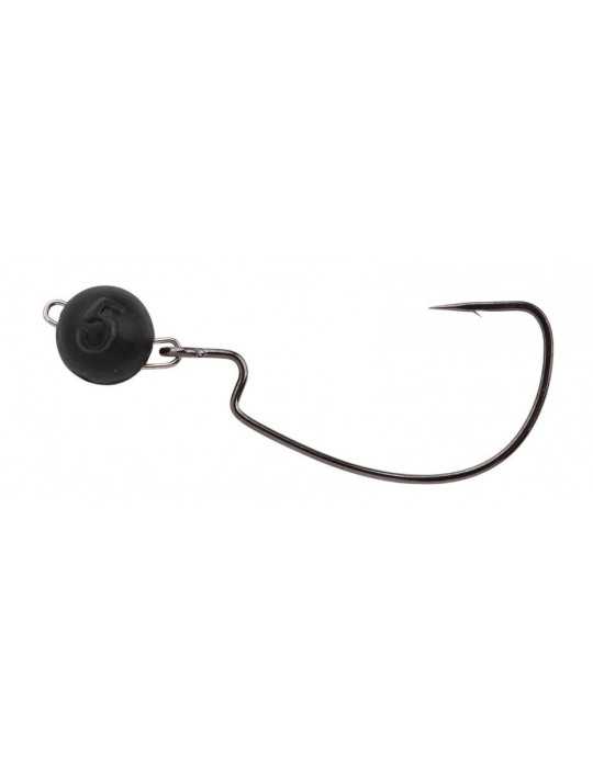 Tete Plombee Spro Rigged Bottom Black 5g 1/0 – natusport