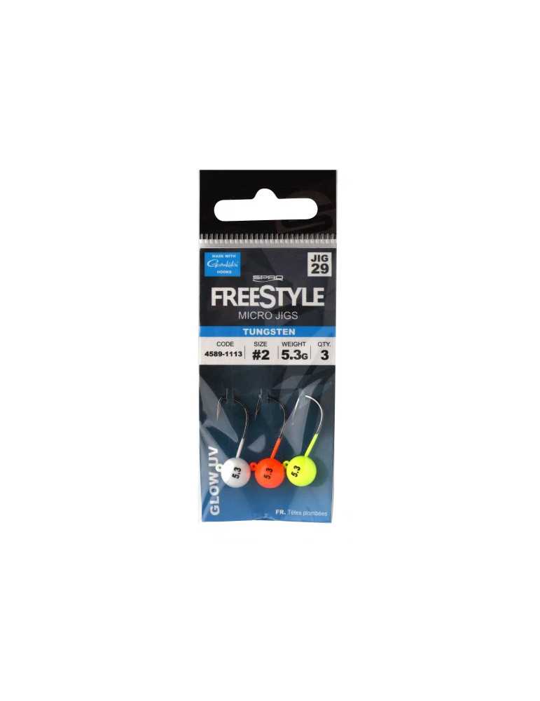 Tête Plombée Spro Tungsten Micro Jig Color 1/0 5,3g – natusport