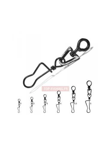 Émerillon Rapala 3531 NI Minus Agrafe Taille 2 (x10) – natusport