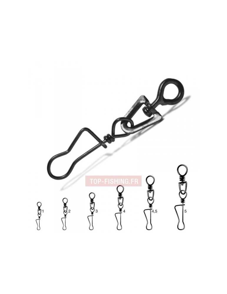 Émerillon Rapala 3531 NI Minus Agrafe Taille 2 (x10) – natusport