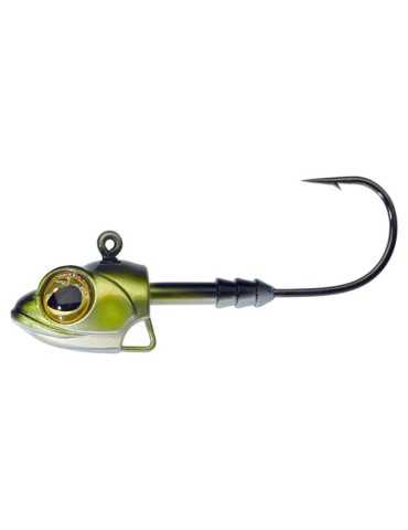 Tête Plombée Gunki G'Rider 10 g 3/0 Orange Fluo