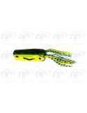 Leurre Souple Powerline Frog Pop 6cm Vert/Jaune – natusport