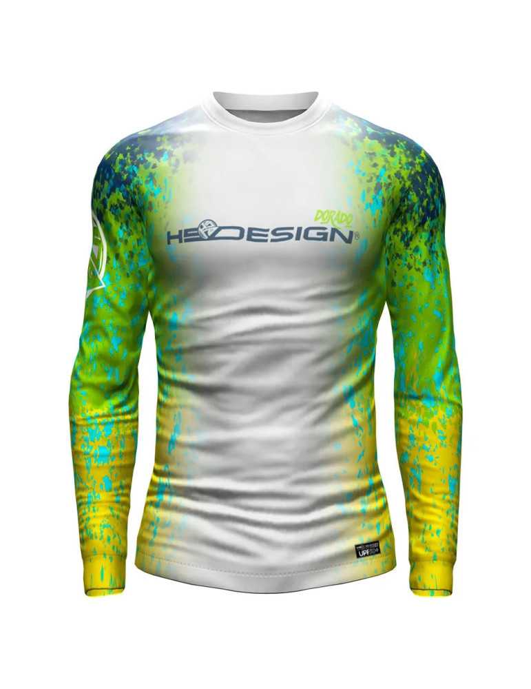 T-shirt Manches Longues Hot Spot Design Performance Dorado L | Natuspo – natusport