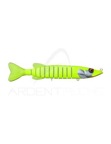 Leurre Dur Biwaa Swim Pike 180 SS Mat Chartreuse – natusport