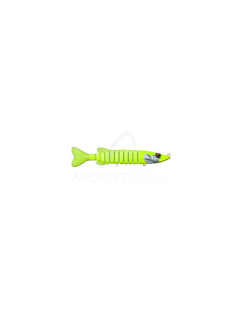 Leurre Dur Biwaa Swim Pike 180 SS Mat Chartreuse – natusport