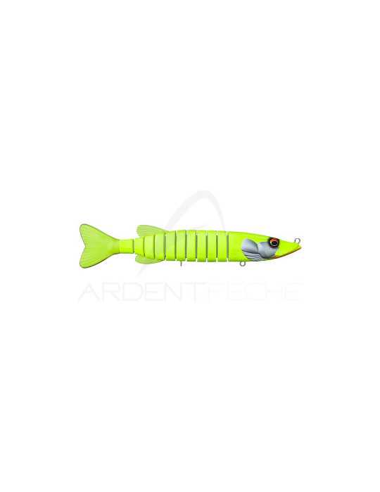 Leurre Dur Biwaa Swim Pike 180 SS Mat Chartreuse – natusport