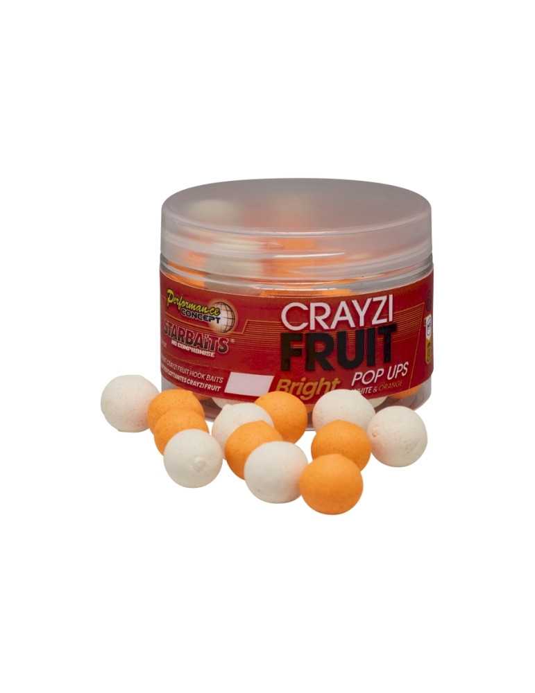Bouillette Pop-Up Sensas Crazy Fruit Bright 14 mm 50 g – natusport