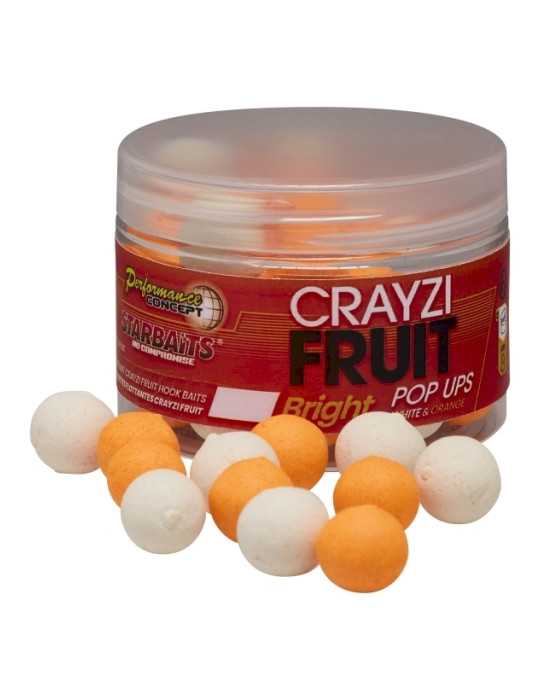 Bouillette Pop-Up Sensas Crazy Fruit Bright 14 mm 50 g – natusport