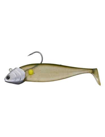 Leurre Souple Sensas Nitro Shad Monté 28g Clear Ayu