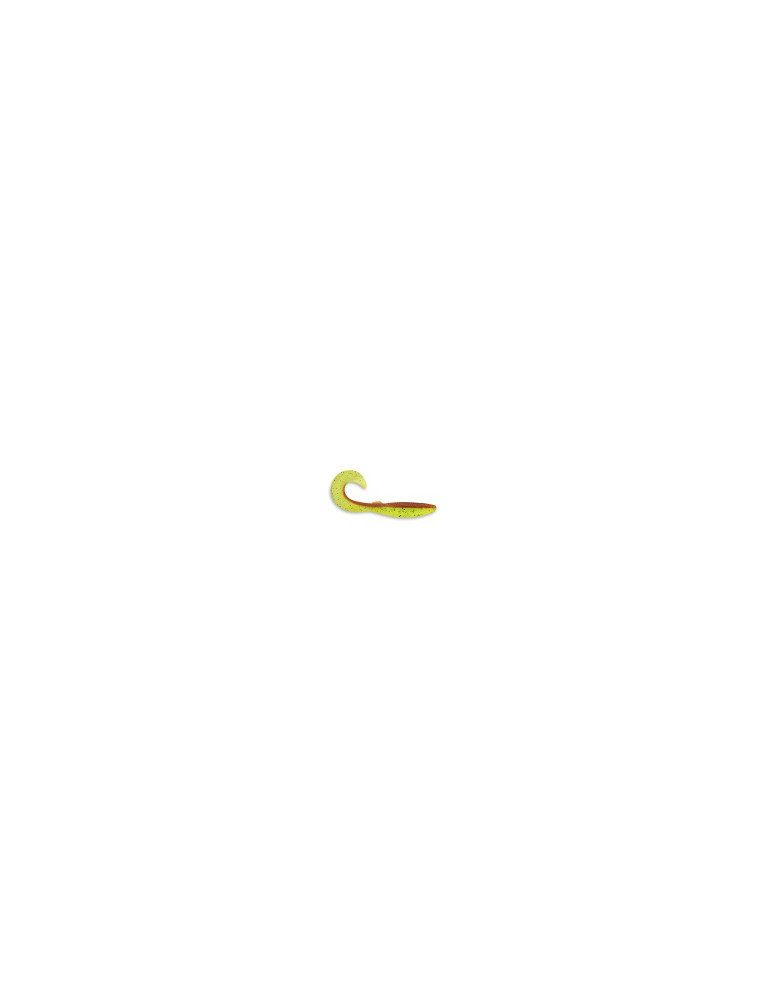 Leurre Souple Rapala CrushCity Curl 4" Motor Oil Chartreuse | Natuspor – natusport