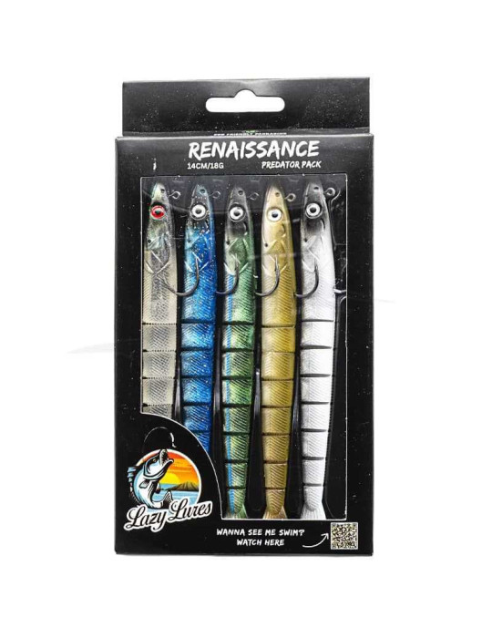 Leurre Souple Renaissance Eel 14 cm Multipack – natusport