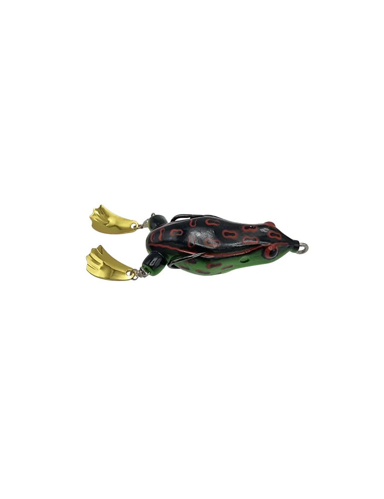 Leurre Souple Powerline Frog Blade 7cm Green/Red – natusport