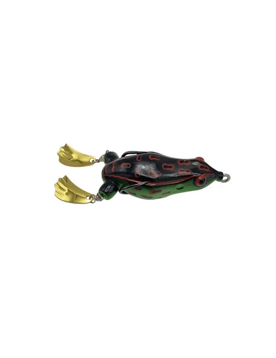 Leurre Souple Powerline Frog Blade 7cm Green/Red – natusport
