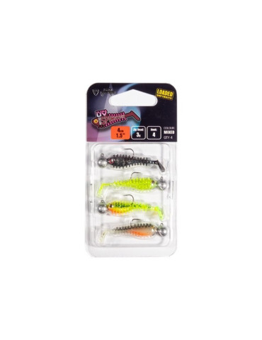 Leurre Souple Fox Rage Micro Spikey Fry MX UV CP Loaded