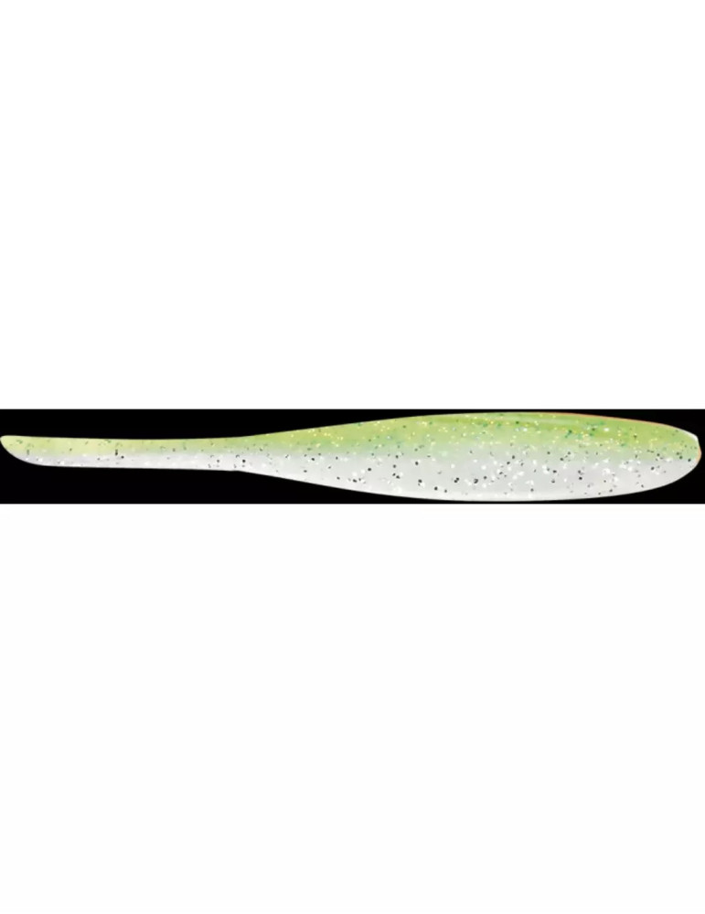 Leurre Souple Keitech Shad Impact 4" Flash Chartreuse 10 – natusport