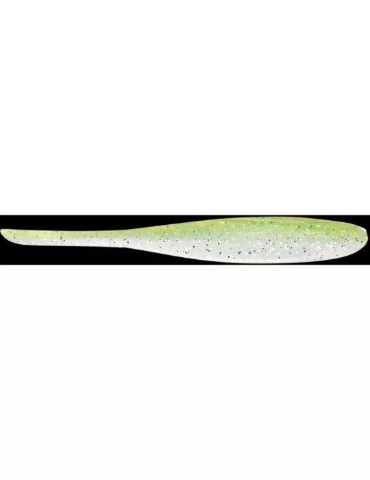 Leurre Souple Keitech Shad Impact 4" Flash Chartreuse 10 – natusport