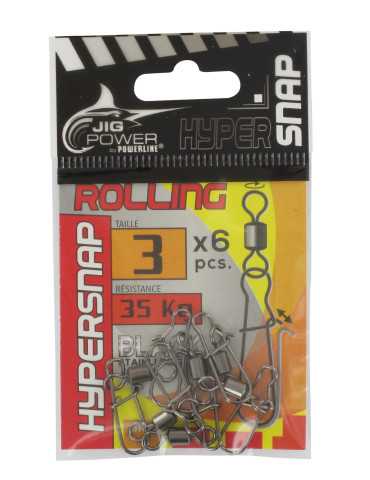 Émerillon Powerline Hyper Snap HS3 3x10 – natusport