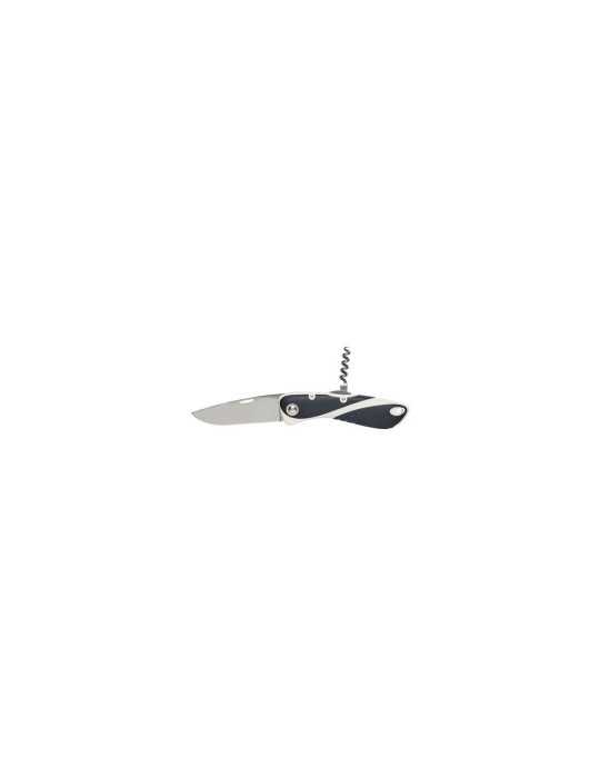 Couteau Wichard Aquaterra Noir Lame 8 cm avec Tire-Bouchon – natusport